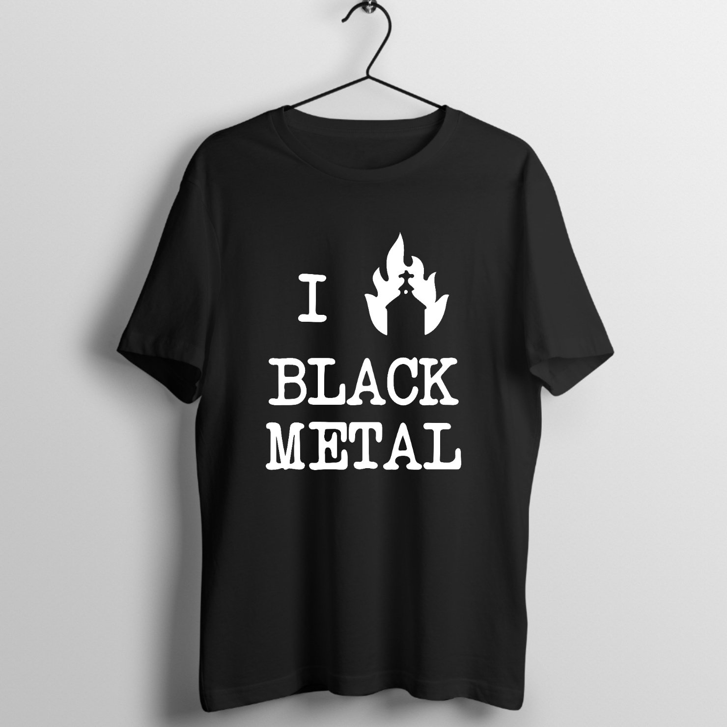 Midnight Soundwave Studio - Special Edition Graphic T-Shirt printed on premium rock music graphic t-shirt - Front Mockup