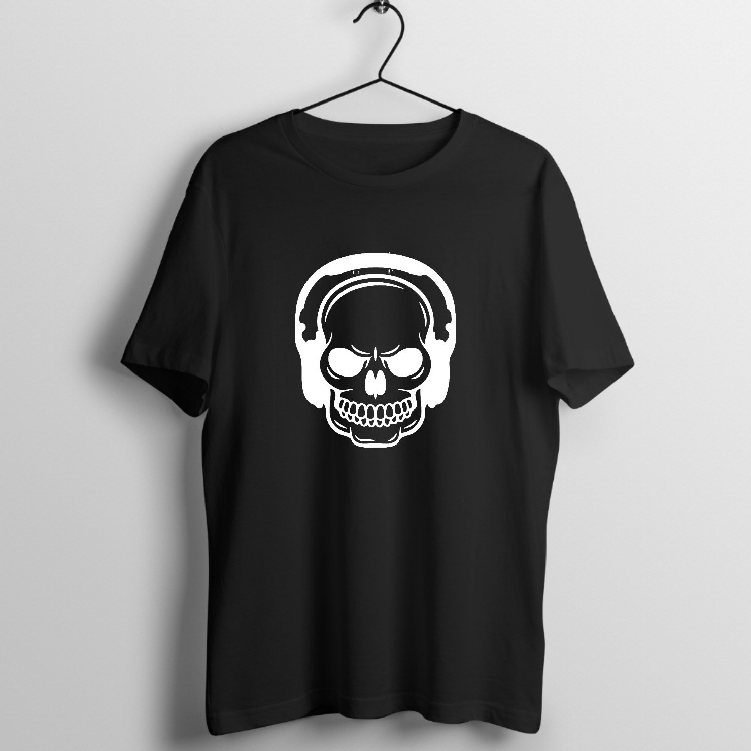 Blackout Stage Concert - Special Edition Graphic T-Shirt printed on premium rock music graphic t-shirt - Front Mockup