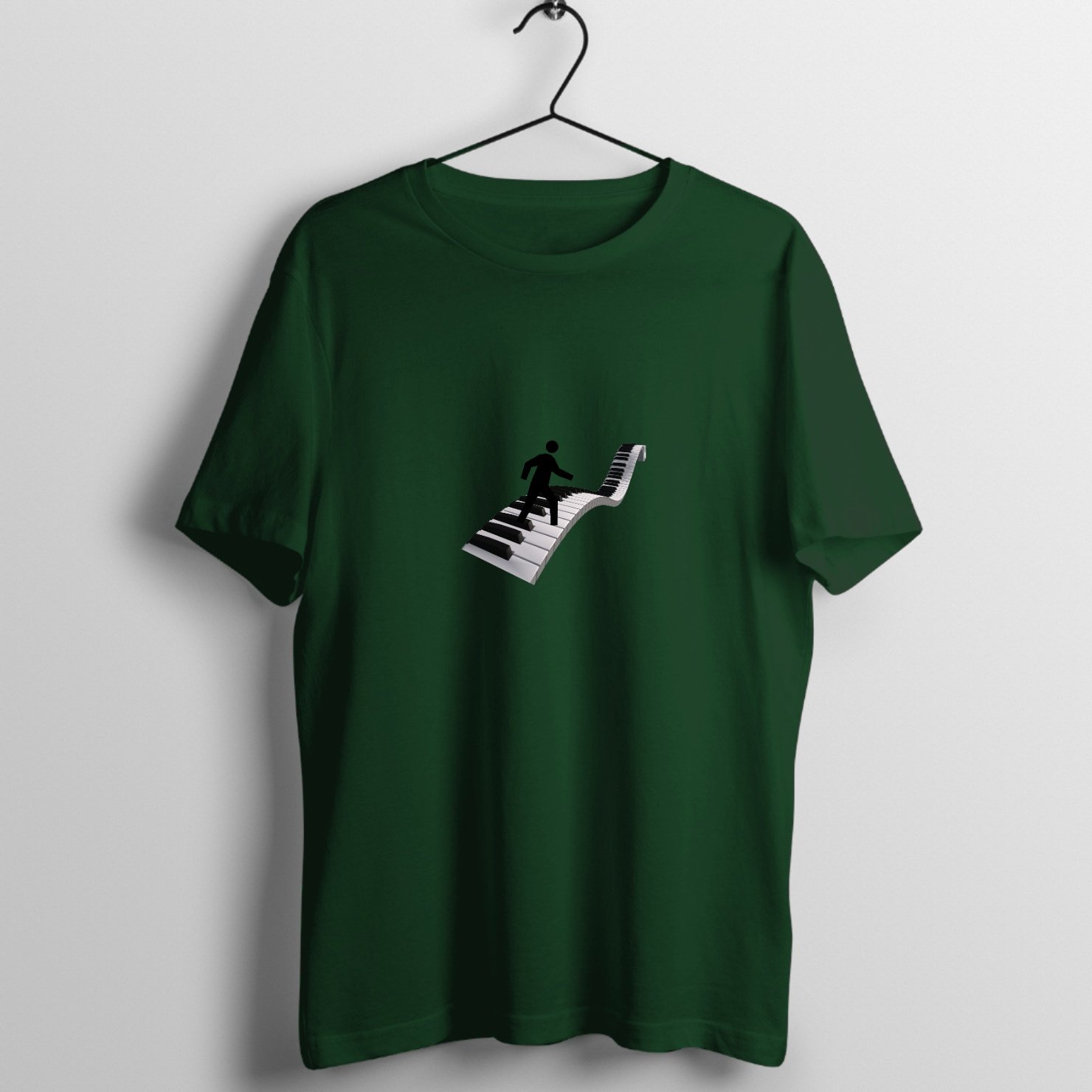 Raw Power Stage Lights - Special Edition Graphic T-Shirt printed on premium rock music graphic t-shirt - Front Mockup