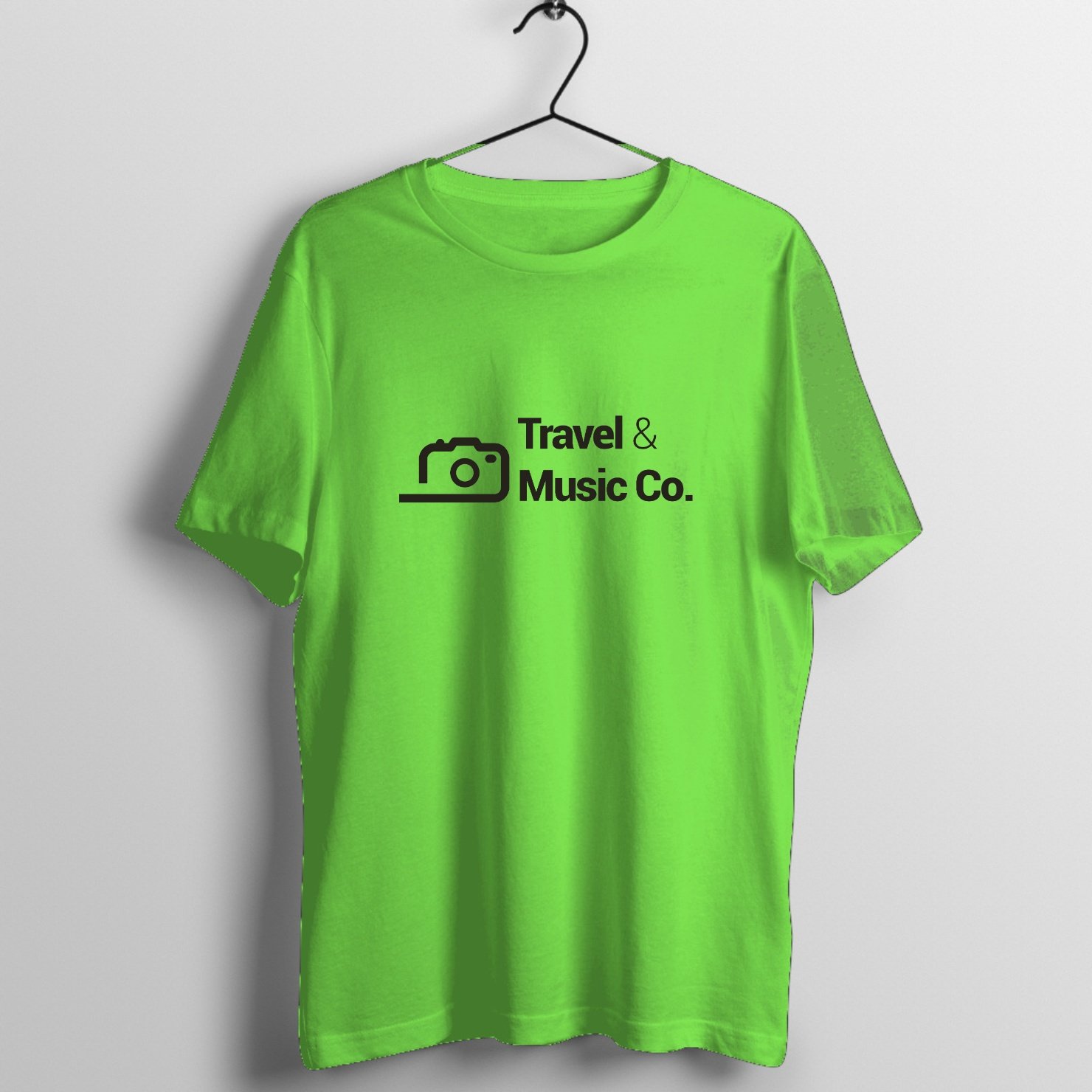Iron Melody Hardcore - Live Stage Cut Graphic T-Shirt printed on premium rock music graphic t-shirt - Front Mockup