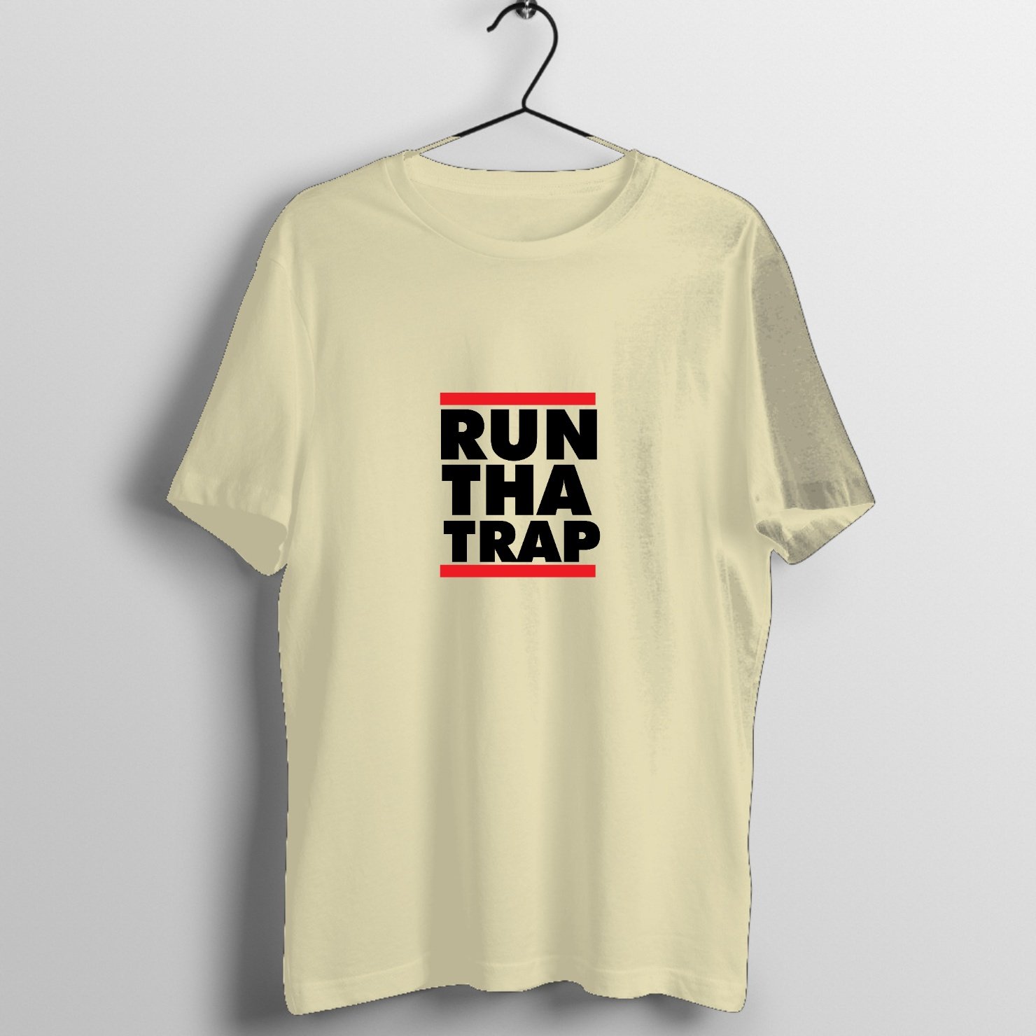 Desert Mirage Stoner Rock Graphic T-Shirt printed on premium rock music graphic t-shirt - Front Mockup