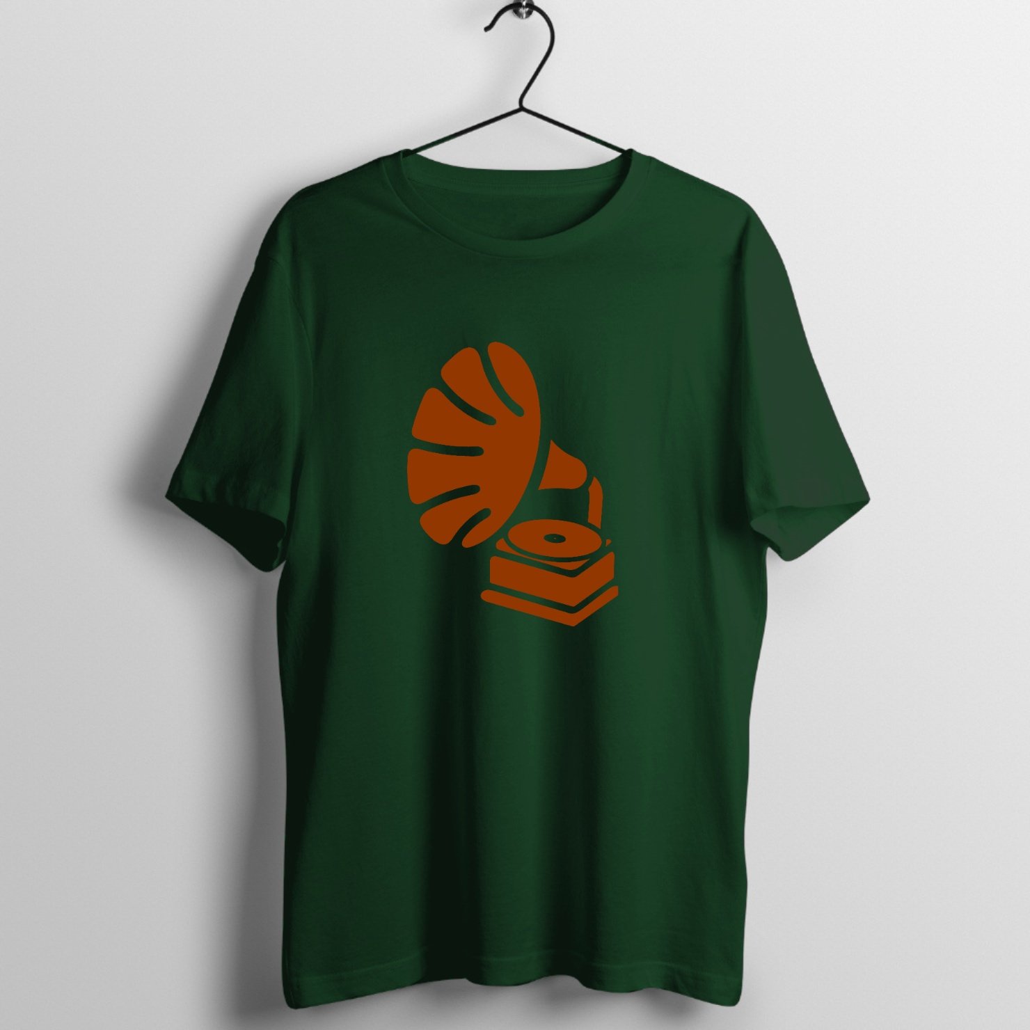 Desert Mirage Stoner Rock - Studio Session Graphic T-Shirt printed on premium rock music graphic t-shirt - Front Mockup