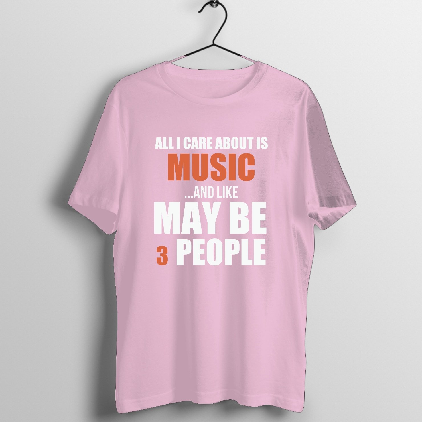 Distorted Horizon Grunge - Studio Session Graphic T-Shirt printed on premium rock music graphic t-shirt - Front Mockup