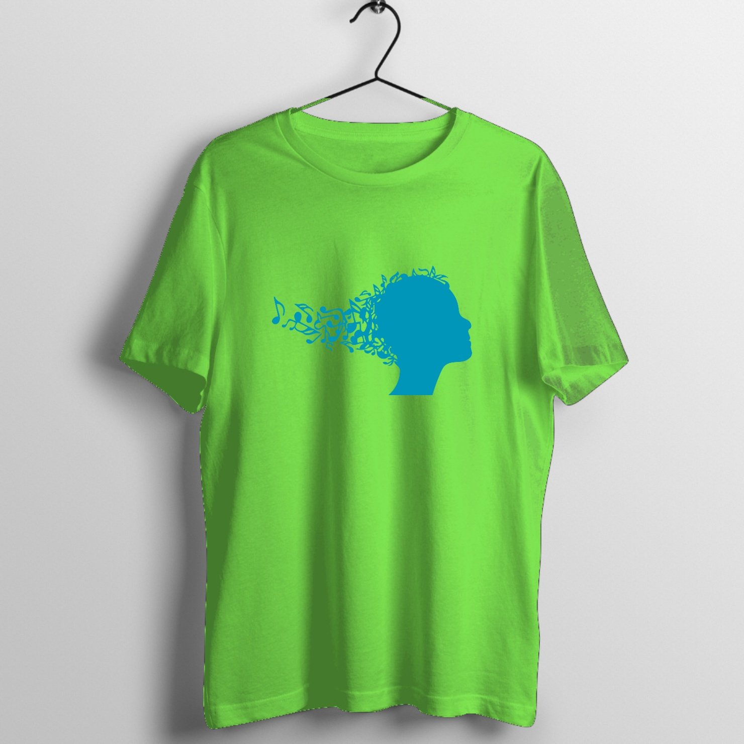 Sonic Resonance Heavy - Tour Cut Graphic T-Shirt printed on premium rock music graphic t-shirt - Front Mockup
