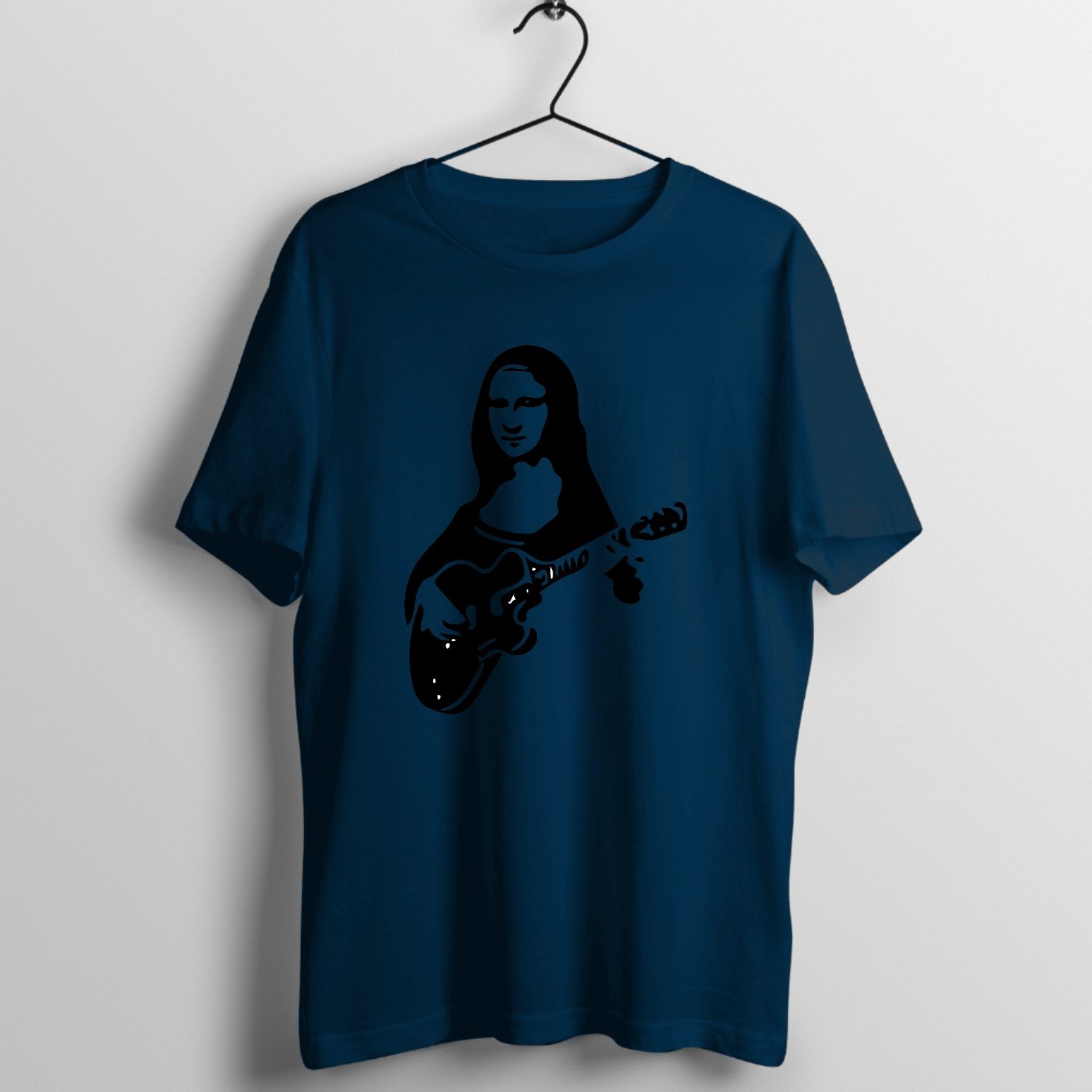 Harmonic Resonance Vocalist - Vintage Series Graphic T-Shirt printed on premium rock music graphic t-shirt - Front Mockup