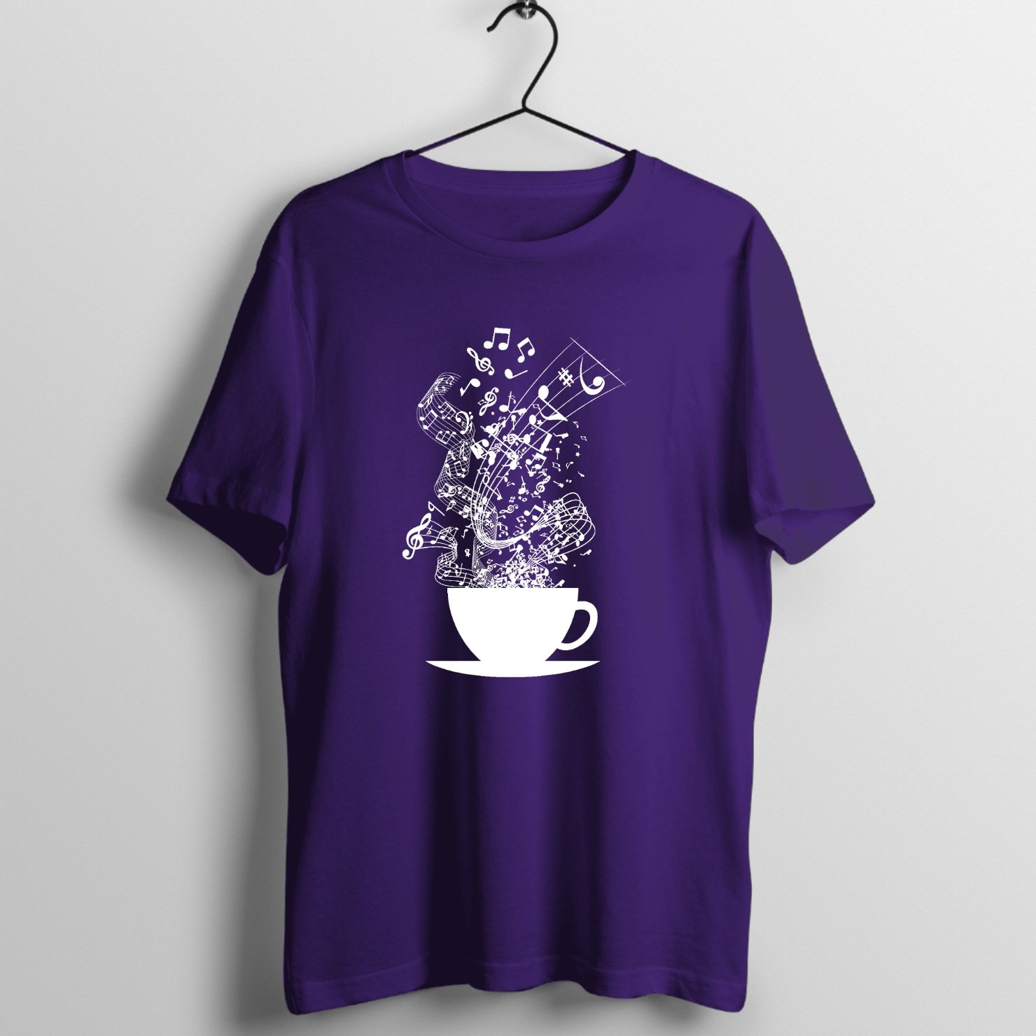 Vintage Vinyl Collector - Vintage Series Graphic T-Shirt printed on premium rock music graphic t-shirt - Front Mockup