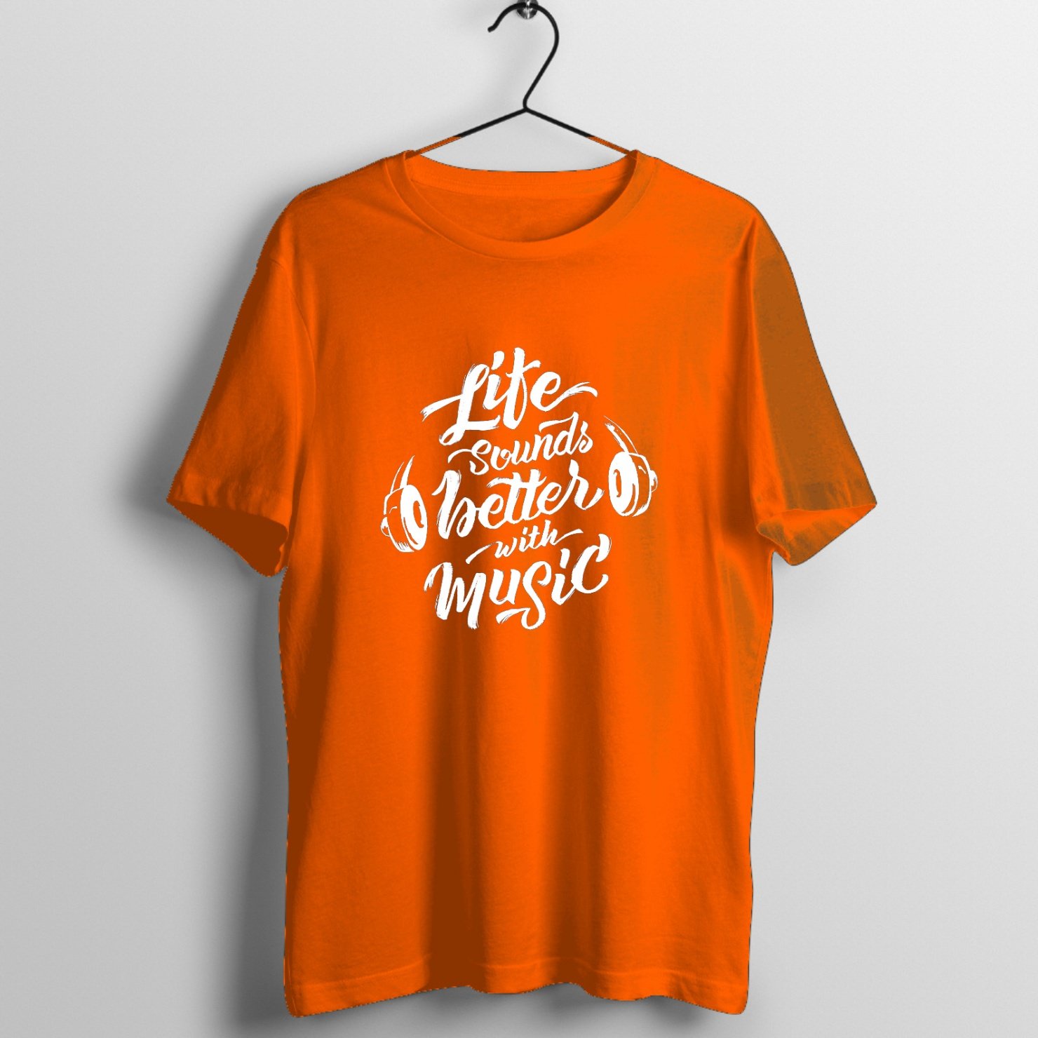 Sonic Resonance Heavy - Live Stage Cut Graphic T-Shirt printed on premium rock music graphic t-shirt - Front Mockup