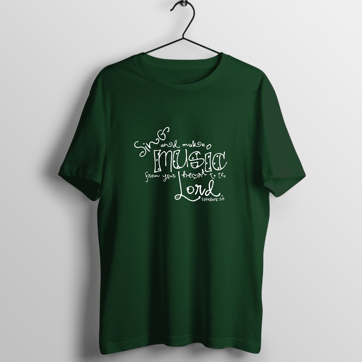 Raw Power Stage Lights - Collector Series Graphic T-Shirt printed on premium rock music graphic t-shirt - Front Mockup