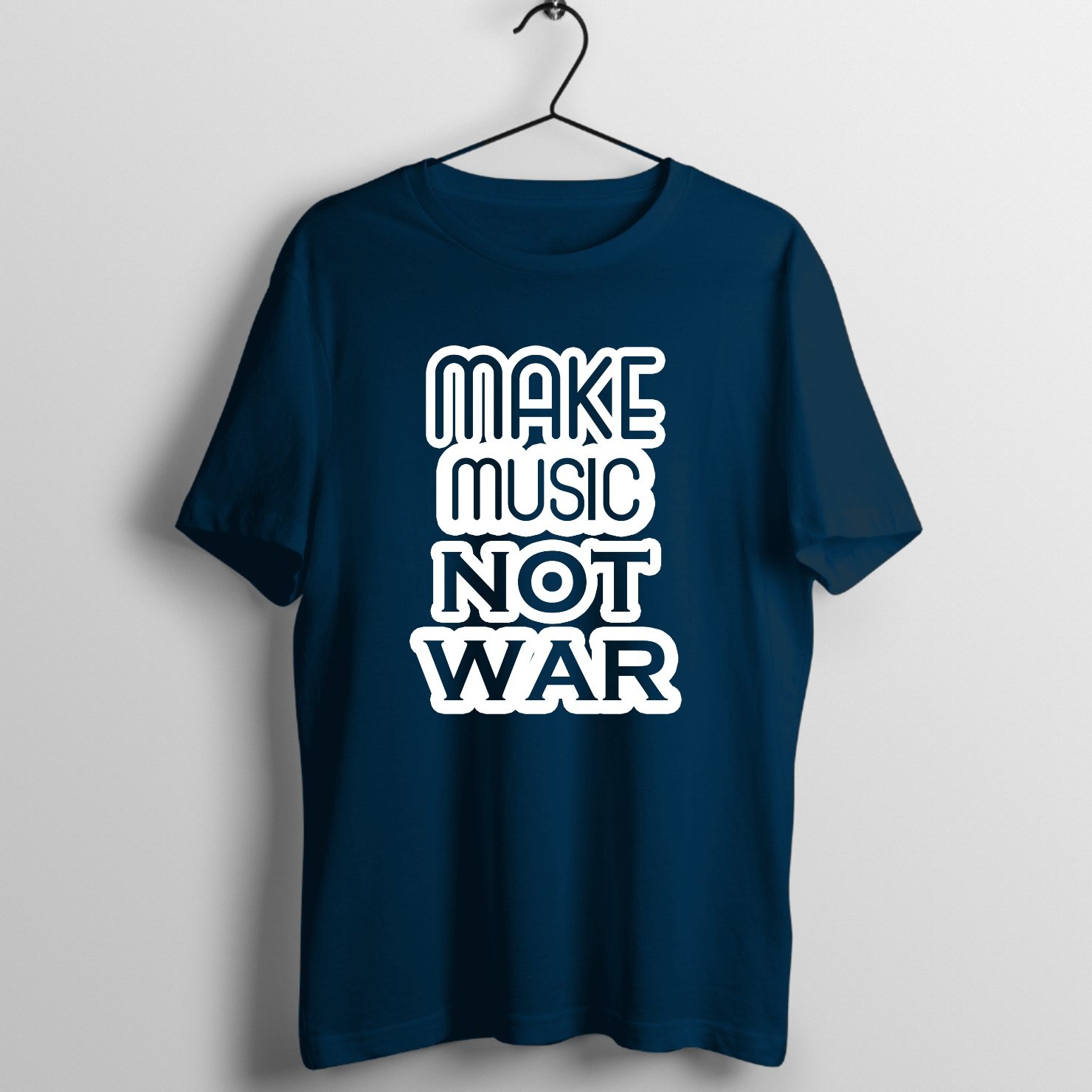 Desert Mirage Stoner Rock - Live Stage Cut Graphic T-Shirt printed on premium rock music graphic t-shirt - Front Mockup