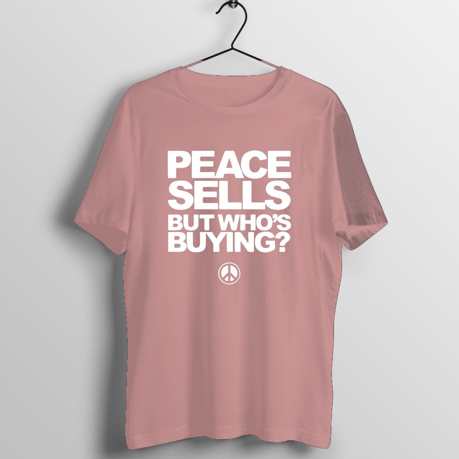 Velvet Underground Street Graphic T-Shirt printed on premium rock music graphic t-shirt - Front Mockup