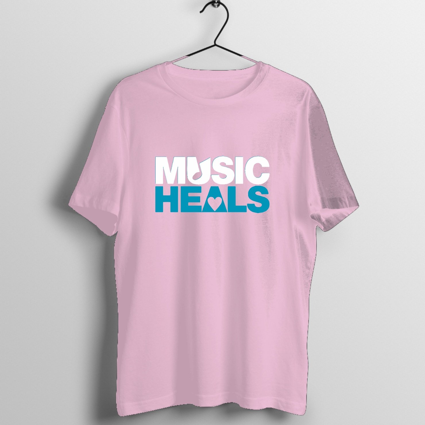 Immortal Riff Heavy Heritage - Encore Cut Graphic T-Shirt printed on premium rock music graphic t-shirt - Front Mockup