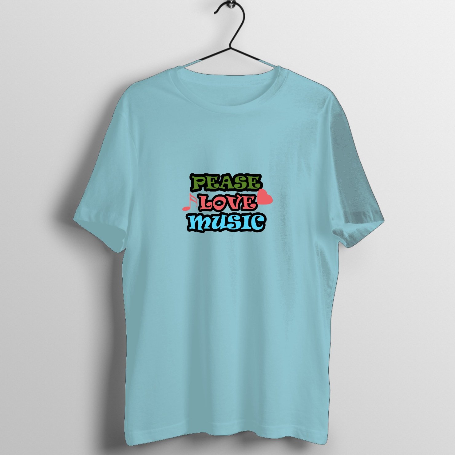Underground Garage Anthem - Live Stage Cut Graphic T-Shirt printed on premium rock music graphic t-shirt - Front Mockup