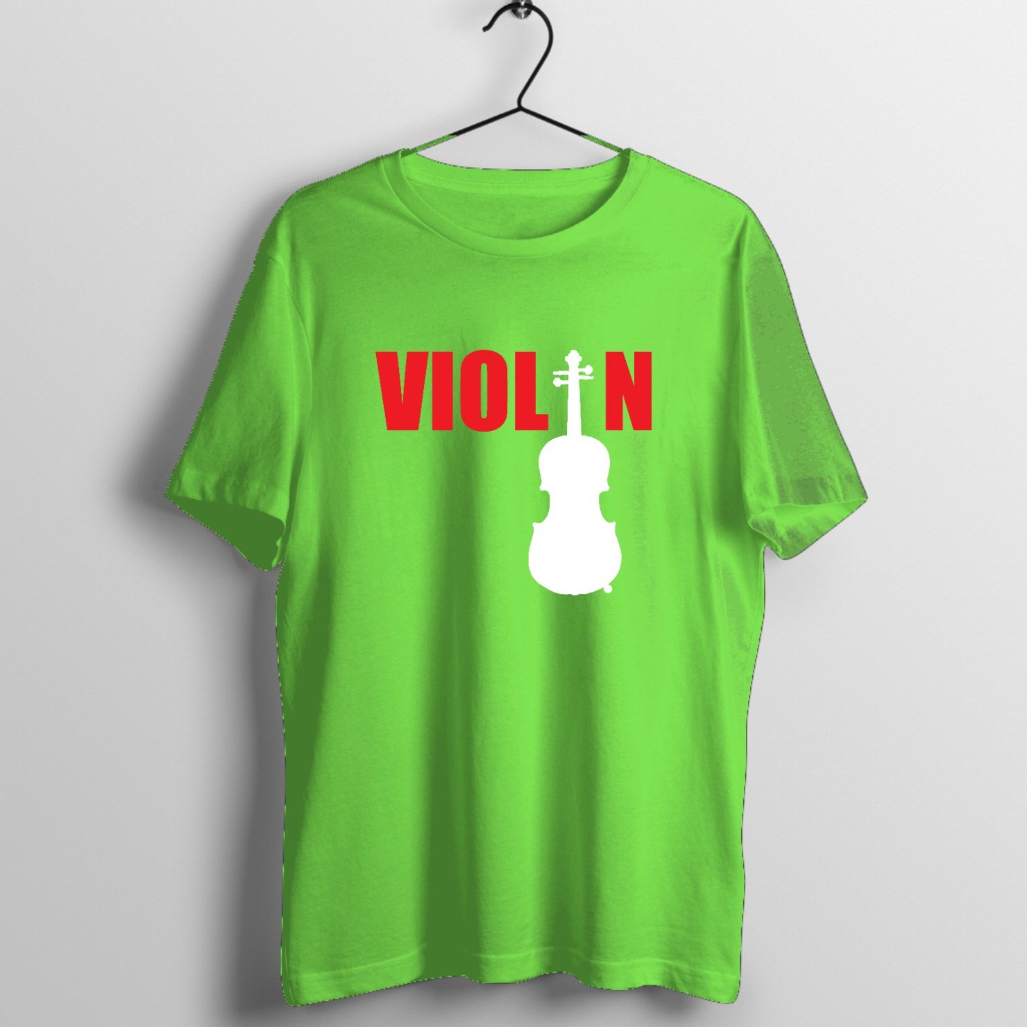 Analog Tape Warmth Graphic T-Shirt printed on premium rock music graphic t-shirt - Front Mockup