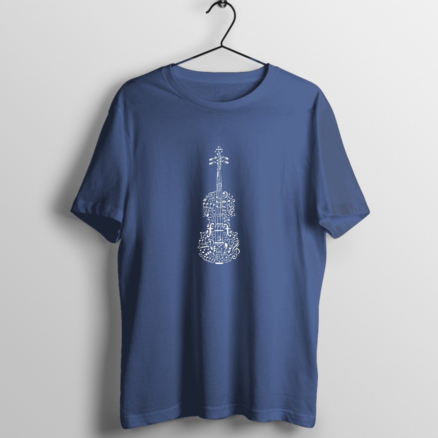 Raw Power Stage Lights - Remastered Graphic T-Shirt printed on premium rock music graphic t-shirt - Front Mockup