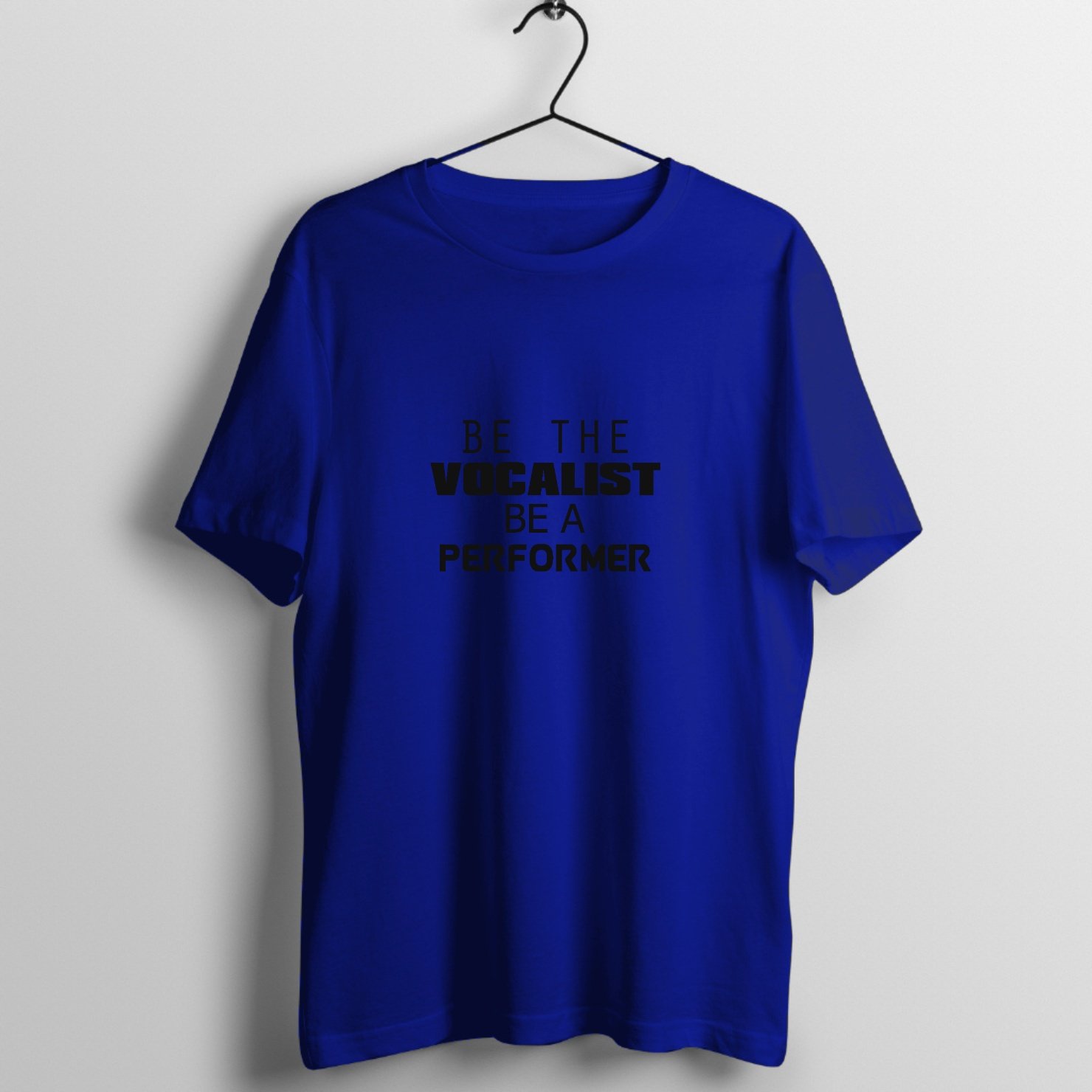 Crank It Up Distortion - Encore Cut Graphic T-Shirt printed on premium rock music graphic t-shirt - Front Mockup