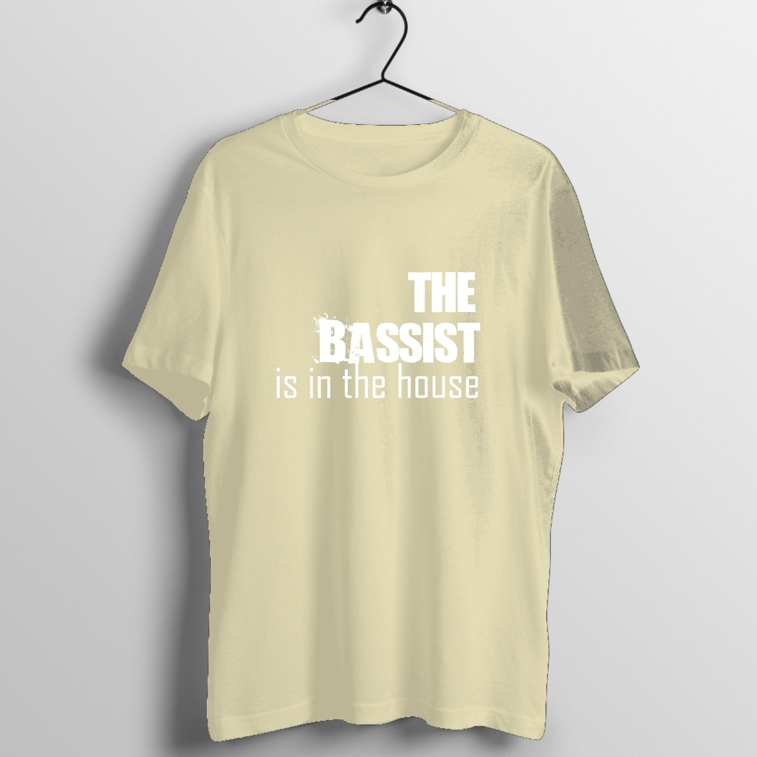 Acoustic Sunset Melody - Tour Cut Graphic T-Shirt printed on premium rock music graphic t-shirt - Front Mockup