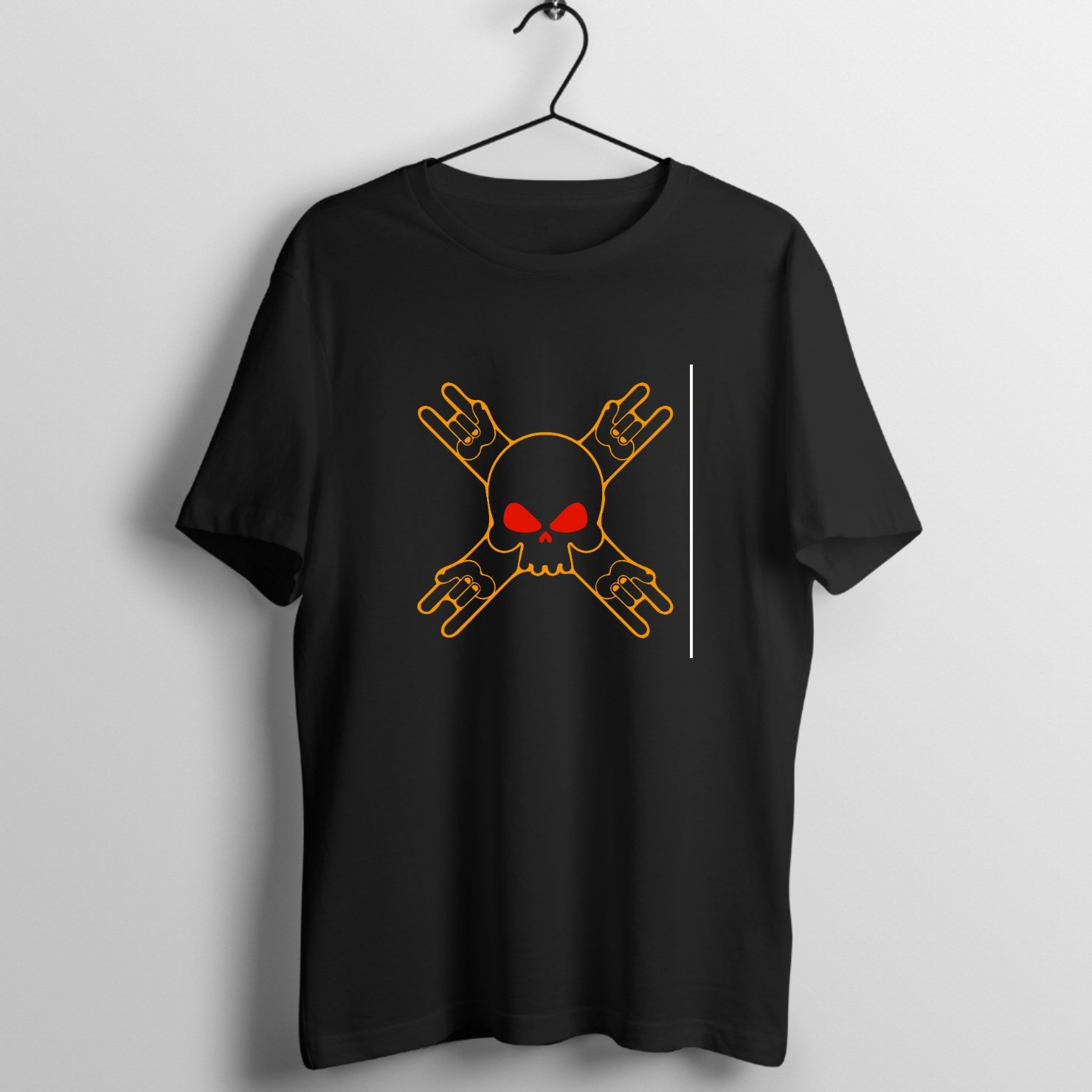 Echo Chamber Indie Reverb - Special Edition Graphic T-Shirt printed on premium rock music graphic t-shirt - Front Mockup
