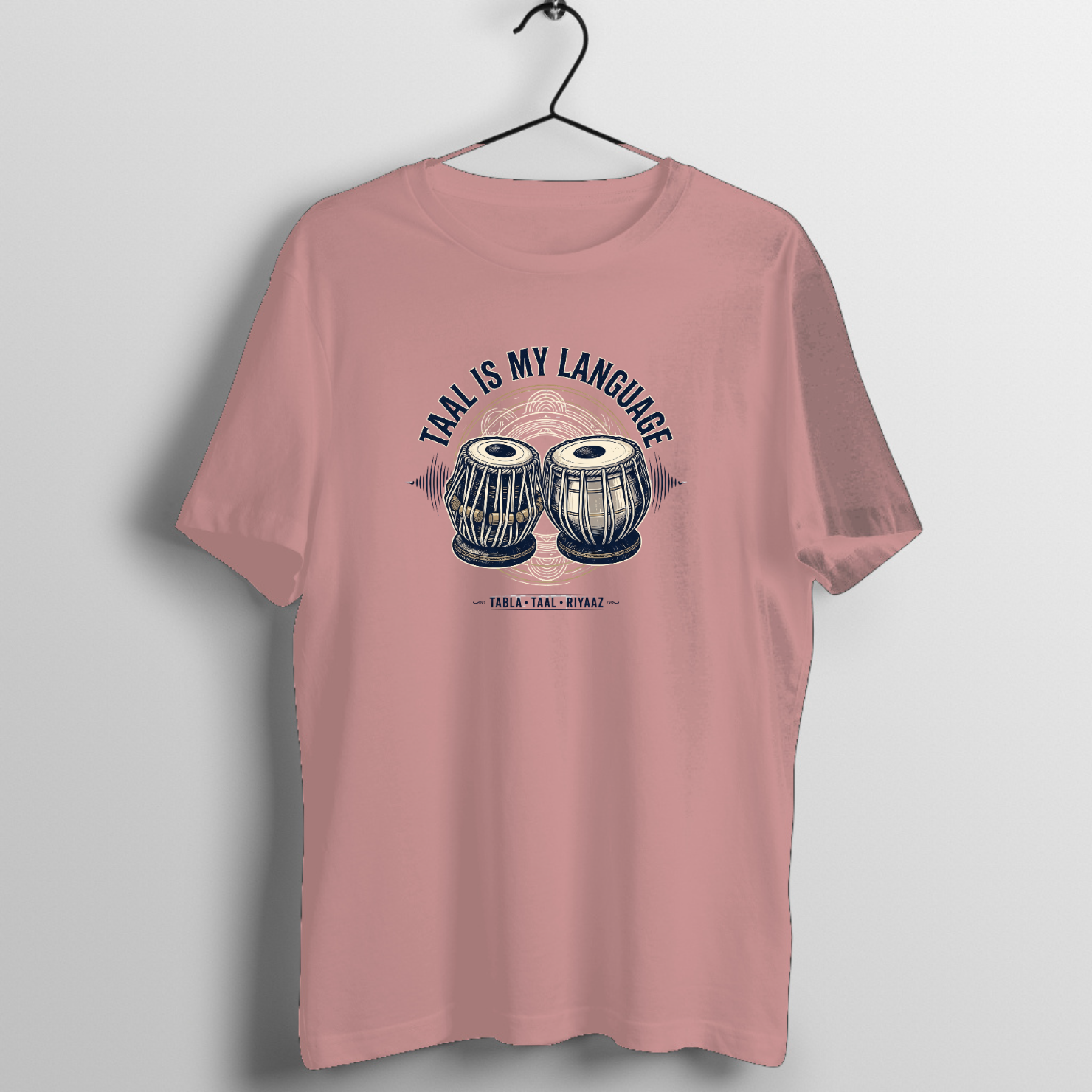 Underground Garage Anthem - Collector Series Graphic T-Shirt printed on premium rock music graphic t-shirt - Front Mockup