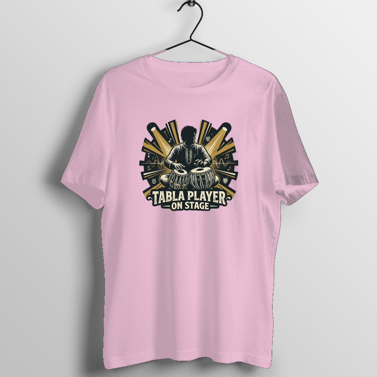 Classic Overdrive Highway - Remastered Graphic T-Shirt printed on premium rock music graphic t-shirt - Front Mockup