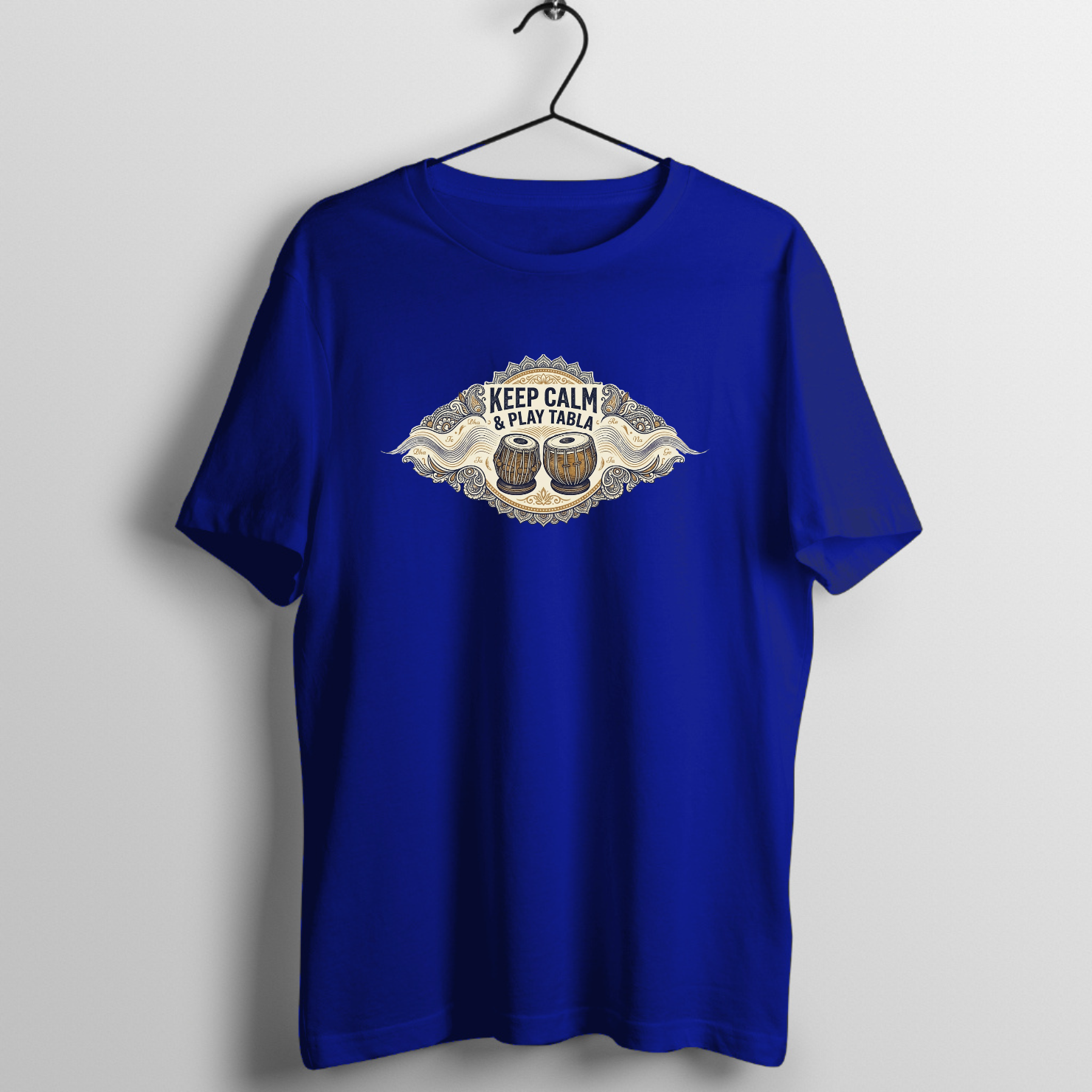 Golden Decade Classic - Tour Cut Graphic T-Shirt printed on premium rock music graphic t-shirt - Front Mockup