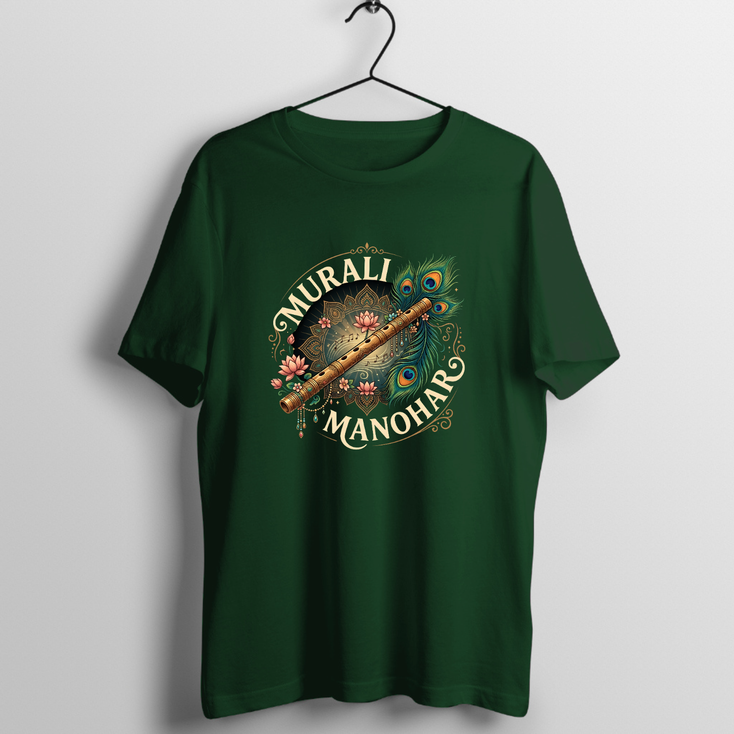 Electric Distortion Riff - Collector Series Graphic T-Shirt printed on premium rock music graphic t-shirt - Front Mockup