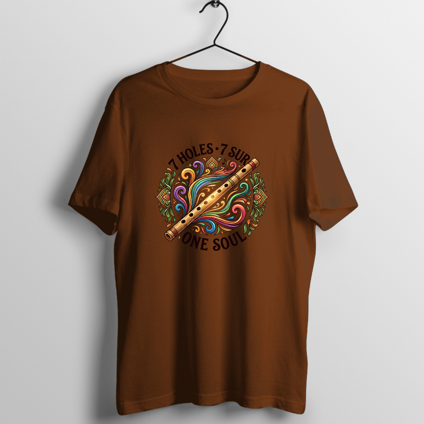 Blackout Stage Concert - Encore Cut Graphic T-Shirt printed on premium rock music graphic t-shirt - Front Mockup