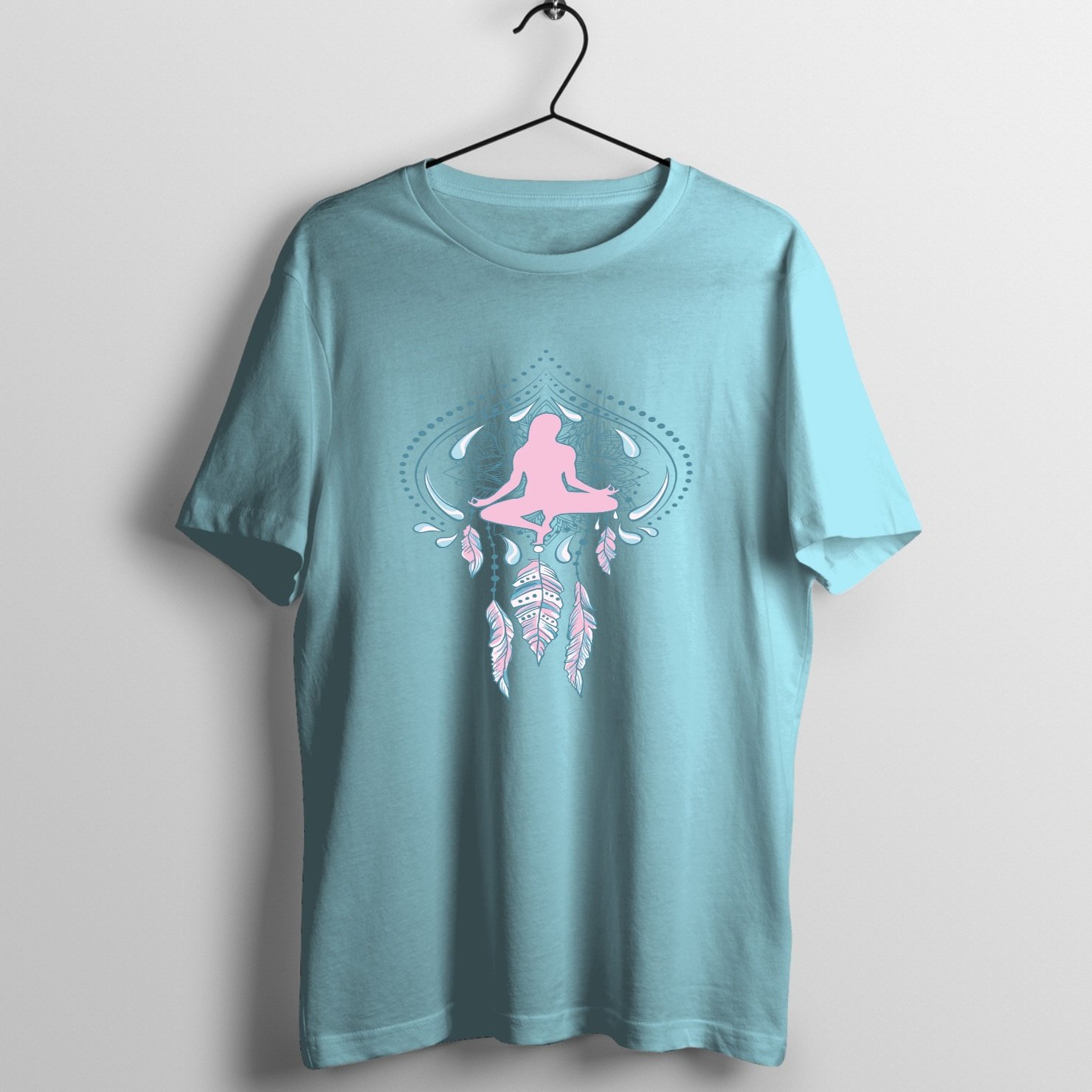 Deep Thought on Surf Blue T-Shirt
