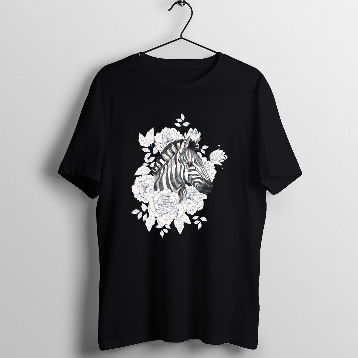 Zebra Inspired - Official Mind Trips Music Merchandise Graphic T-Shirt Mockup (BA-MINDTRIP-1103)