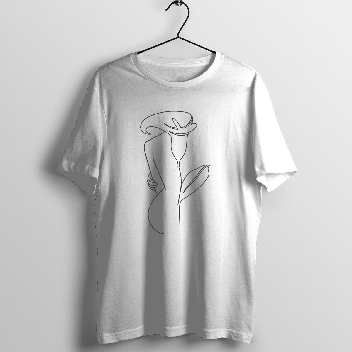 Lady Abstract - Official Mind Trips Music Merchandise Graphic T-Shirt Mockup (BA-MINDTRIP-1112)