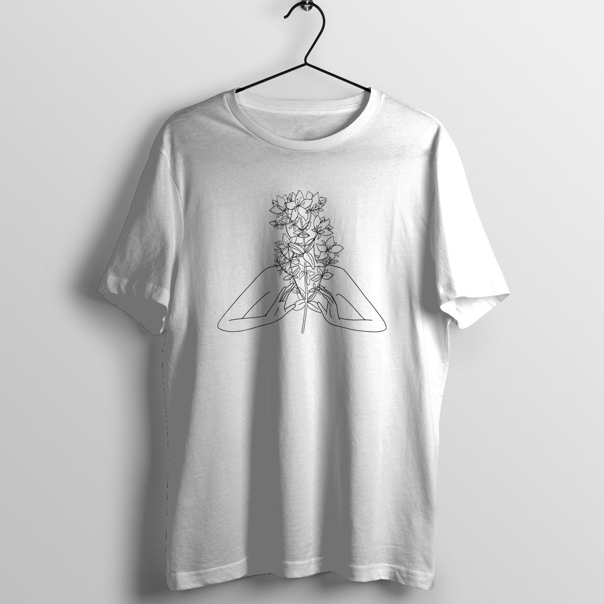 Holding Kindness - Official Mind Trips Music Merchandise Graphic T-Shirt Mockup (BA-MINDTRIP-1111)