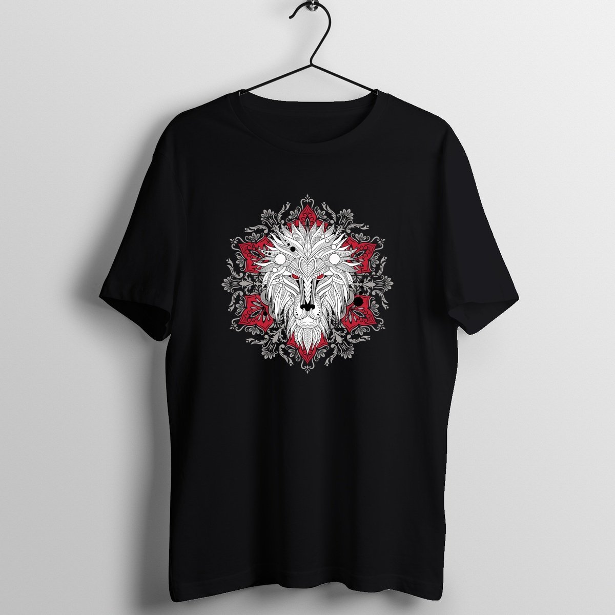 Beautiful Yoga - Official Bhakti Music Merchandise Graphic T-Shirt Mockup (BA-BHAKTI-1001)